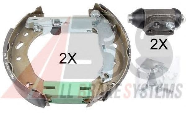 111427 A.B.S. Тормозные колодки