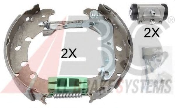 111428 A.B.S. Тормозные колодки