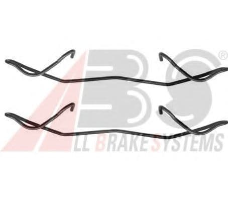 1180Q A.B.S. Компоненти дискових гальмівних колодок