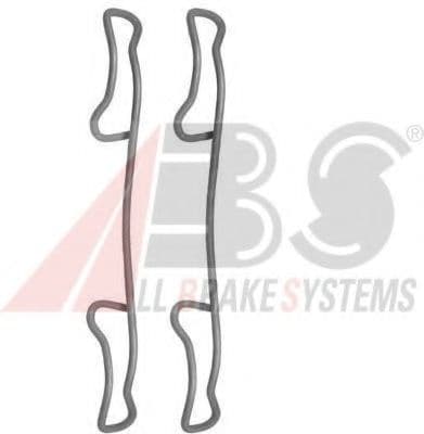 1200Q A.B.S. Компоненти дискових гальмівних колодок