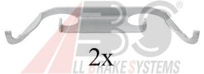 1222Q A.B.S. Комплектующие дисковых тормозных колодок