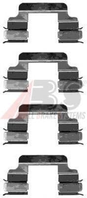 1230Q A.B.S. Компоненти дискових гальмівних колодок