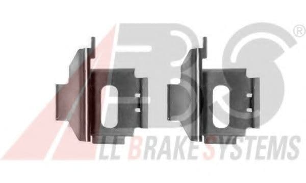 1283Q A.B.S. Компоненти дискових гальмівних колодок для Mercedes Sprinter