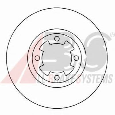15656 A.B.S. Тормозной диск