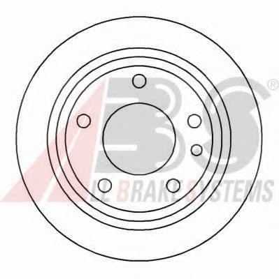 15742 A.B.S. Гальмівний диск