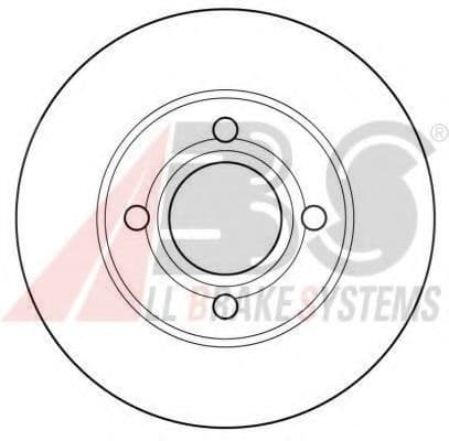 15746 A.B.S. Гальмівний диск