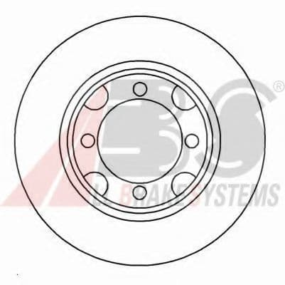 15947 A.B.S. Гальмівний диск для Mazda 626