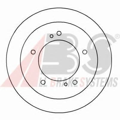 15988 A.B.S. Гальмівний диск