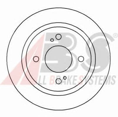 16008 A.B.S. Гальмівний диск для Nissan Cedric