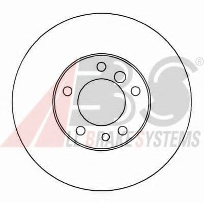 16102 A.B.S. Гальмівний диск