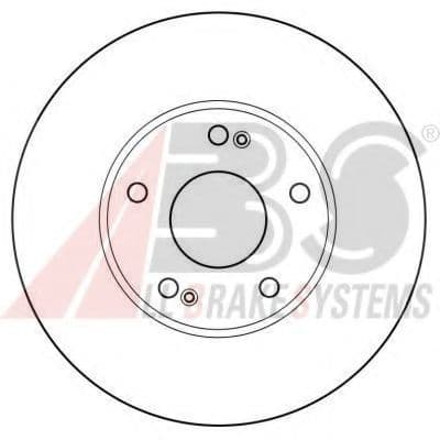 16218 A.B.S. Гальмівний диск
