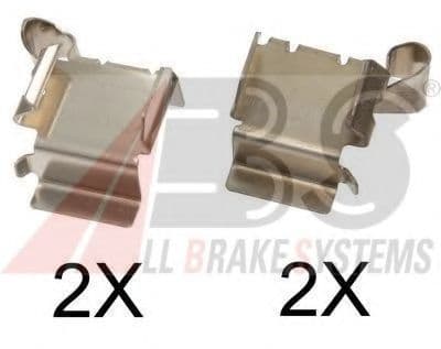 1622Q A.B.S. Комплектующие дисковых тормозных колодок