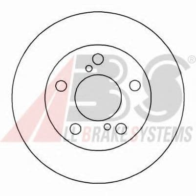 16552 A.B.S. Тормозной диск