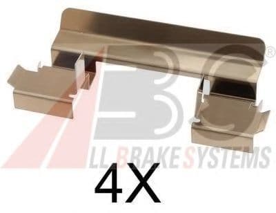 1655Q A.B.S. Комплектующие дисковых тормозных колодок