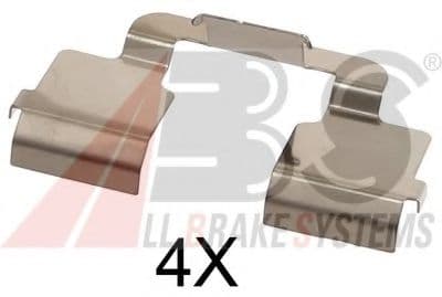 1733Q A.B.S. Комплектующие дисковых тормозных колодок