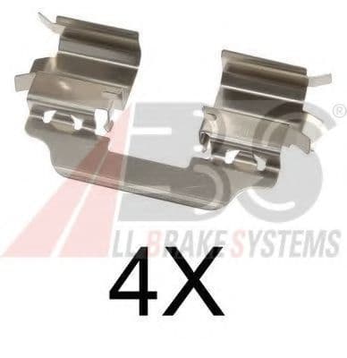 1770Q A.B.S. Комплектующие дисковых тормозных колодок