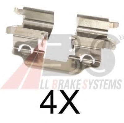 1773Q A.B.S. Комплектующие дисковых тормозных колодок