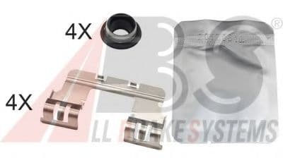 1785Q A.B.S. Комплектующие дисковых тормозных колодок