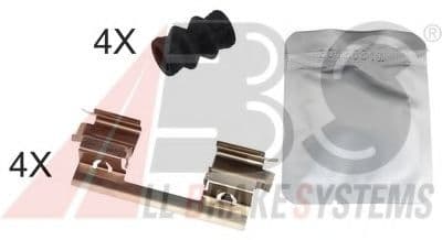 1798Q A.B.S. Компоненти дискових гальмівних колодок