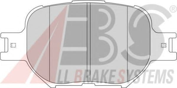 37223 A.B.S. Гальмівні колодки
