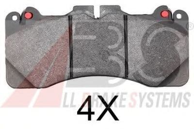 37831 A.B.S. Гальмівні колодки