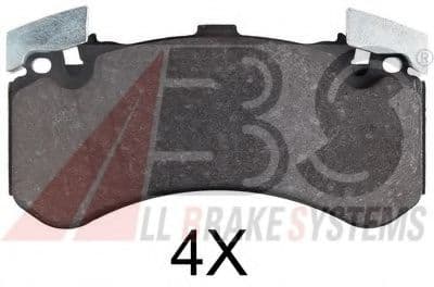 37894 A.B.S. Гальмівні колодки