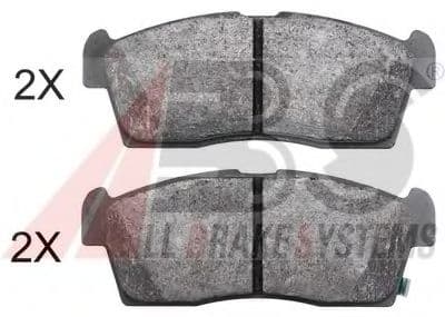 37906 A.B.S. Тормозные колодки