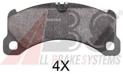 37918 A.B.S. Гальмівні колодки