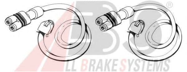39541 A.B.S. Датчик зношення гальмівних колодок для Porsche 944
