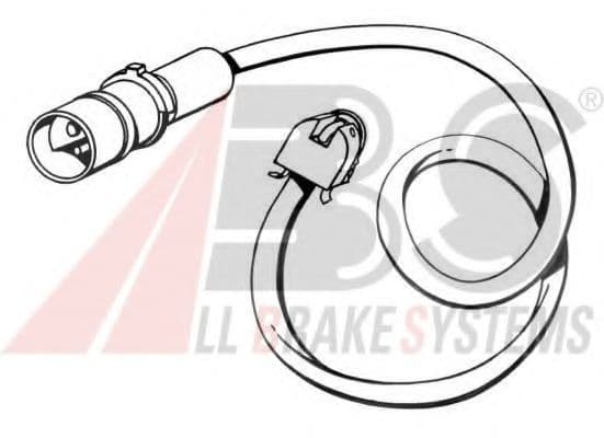 39554 A.B.S. Датчик износа тормозных колодок для Porsche 944