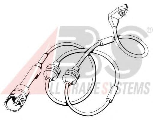 39557 A.B.S. Датчик зношення гальмівних колодок для Opel Omega