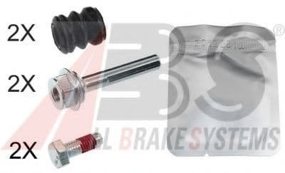 55001 A.B.S. Направляющая гильза скобы тормозного суппорта