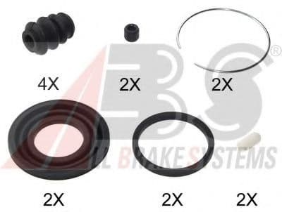 73063 A.B.S. Ремкомплект гальмівного супорта для Mazda Xedos 9