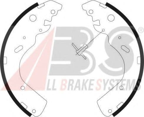 9086 A.B.S. Гальмівні колодки