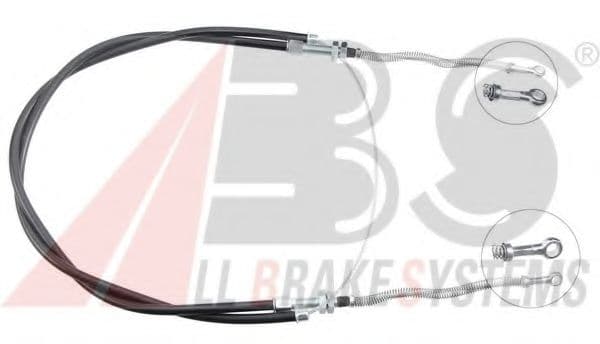 K10095 A.B.S. Трос ручного гальма для Fiat 126