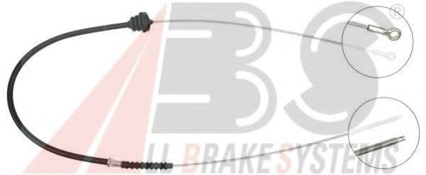 K10801 A.B.S. Трос ручного гальма для Mercedes 100