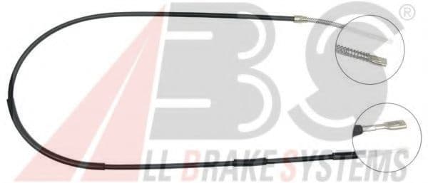 K10985 A.B.S. Трос ручного гальма для Lada Samara