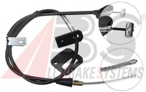 K12617 A.B.S. Трос ручного гальма