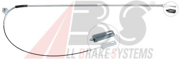 K13981 A.B.S. Трос ручного гальма для Mercedes Vaneo