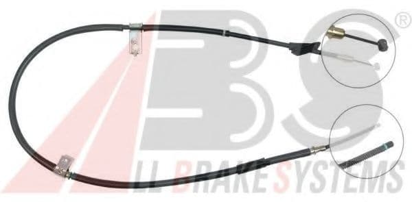 K14057 A.B.S. Трос ручного гальма для Hyundai Atos