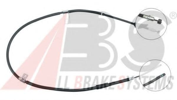 K14098 A.B.S. Трос ручного тормоза для Hyundai Atos