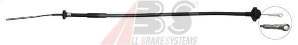 K15788 A.B.S. Трос ручного гальма для SAAB 900