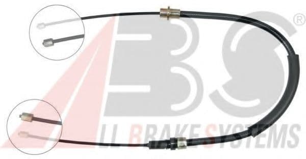 K17097 A.B.S. Трос ручного гальма для Peugeot 607