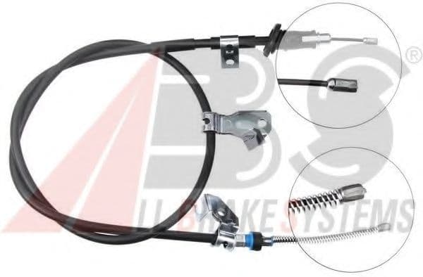 K17208 A.B.S. Трос ручного гальма
