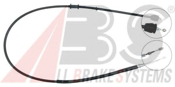 K19166 A.B.S. Трос ручного тормоза для Rover 75