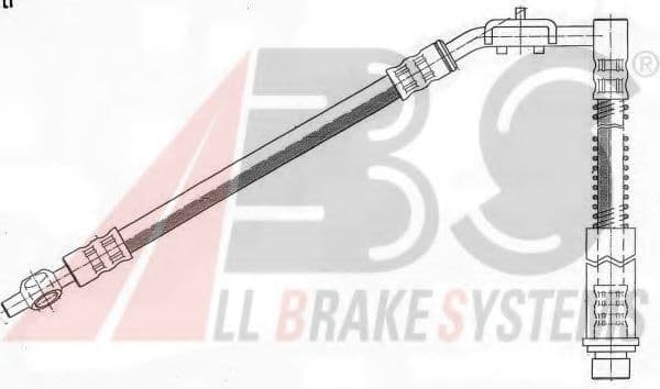 SL 4272 A.B.S. Гальмівний шланг для Rover 100