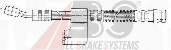 SL 5016 A.B.S. Гальмівний шланг