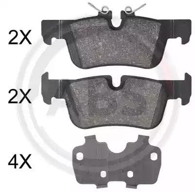 35030 A.B.S. Гальмівні колодки