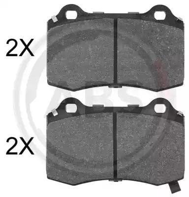 35052 A.B.S. Тормозные колодки