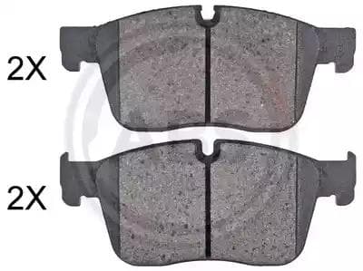 35129 A.B.S. Гальмівні колодки